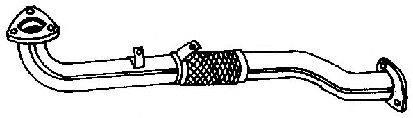 Труба выхлопного газа AKS DASIS SG24112