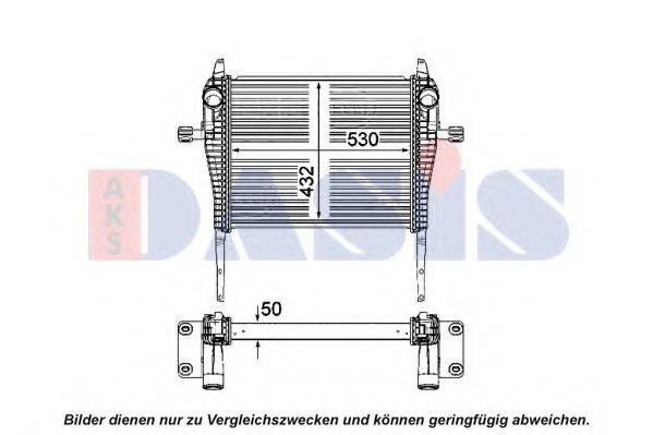 Интеркулер AKS DASIS 407016N
