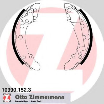 Комплект тормозных колодок ZIMMERMANN 10990.152.3