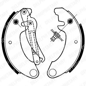 Комплект тормозных колодок ROULUNDS BRAKING O119