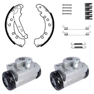 Комплект тормозных колодок DELPHI KP1126