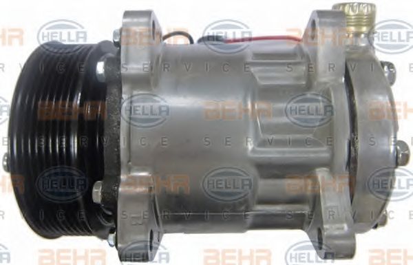 Компрессор, кондиционер BEHR HELLA SERVICE 8FK 351 126-761