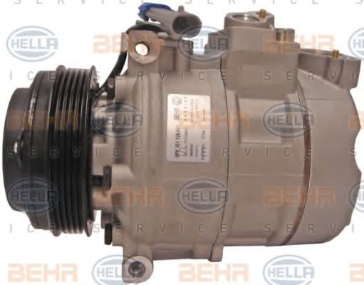 Компрессор, кондиционер BEHR HELLA SERVICE 8FK 351 126-941
