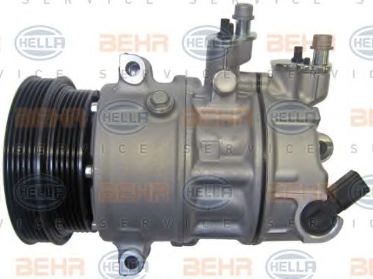 Компрессор, кондиционер BEHR HELLA SERVICE 8FK 351 322-341