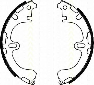 Комплект тормозных колодок TRISCAN 8100 13032