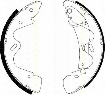 Комплект тормозных колодок TRISCAN 8100 14005
