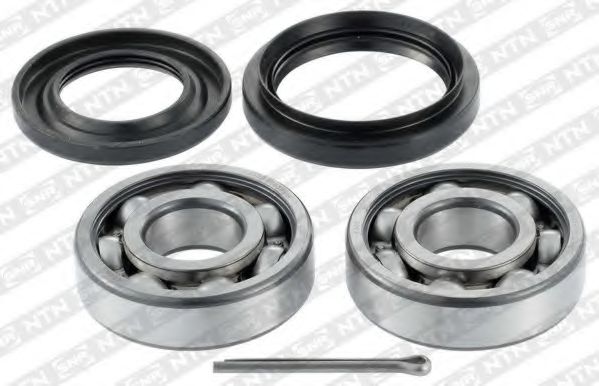 Комплект подшипника ступицы колеса SNR R181.05