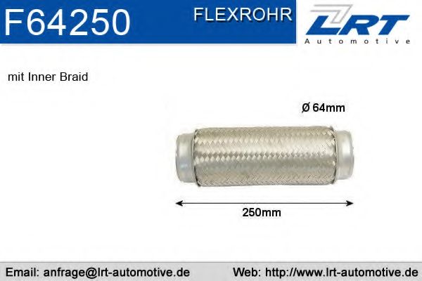Гофрированная труба, выхлопная система FA1 364240
