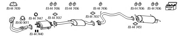 Система выпуска ОГ HJS Ma_153