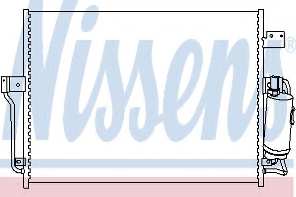 Конденсатор, кондиционер NISSENS 94860