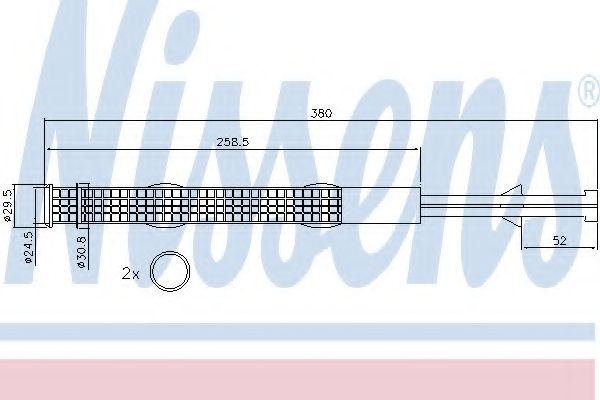 Осушитель, кондиционер NISSENS 95359