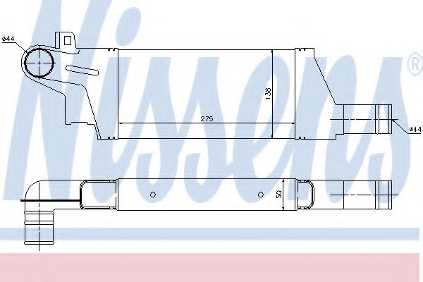 Интеркулер NISSENS 96898