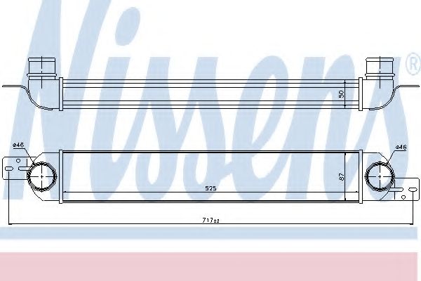 Интеркулер NISSENS 96717