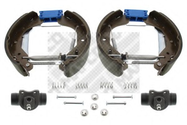 Комплект тормозных колодок MAPCO 9831