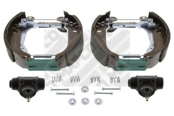 Комплект тормозных колодок MAPCO 9877