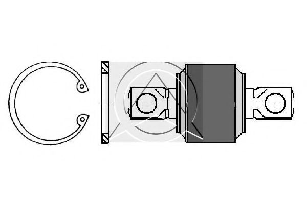 ремонтный комплект, рычаг подвески SIDEM 20444