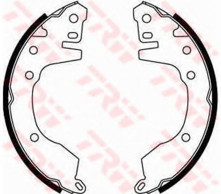 Комплект тормозных колодок TRW GS8517