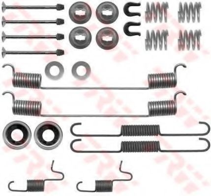 Комплектующие, тормозная колодка TRW SFK355