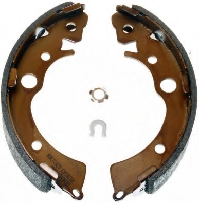 Комплект тормозных колодок DENCKERMANN B120183