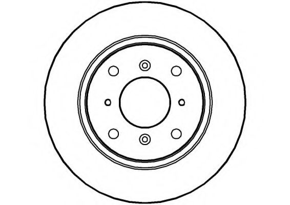 Тормозной диск NATIONAL NBD514