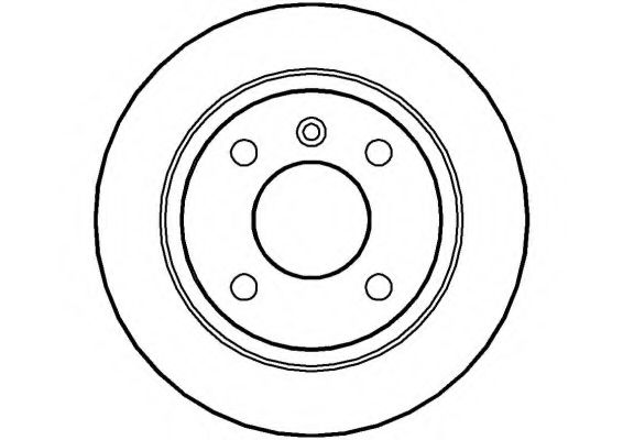 Тормозной диск NATIONAL NBD584