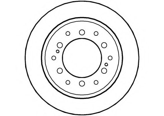 Тормозной диск SEBRO 3026