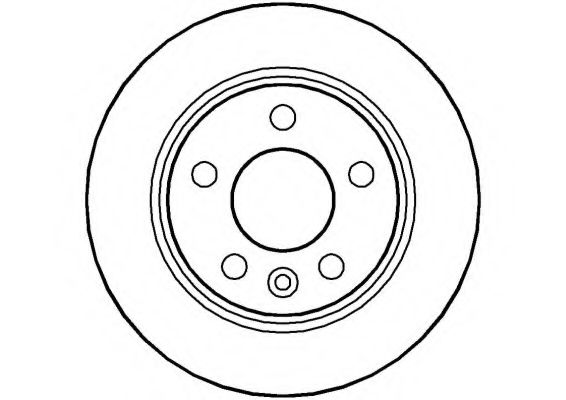 Тормозной диск NATIONAL NBD858