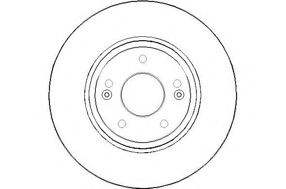 Тормозной диск NATIONAL NBD1544