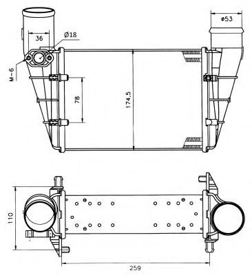 Интеркулер NRF 30127