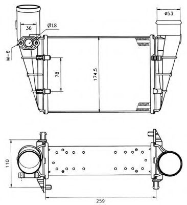 Интеркулер NRF 30127A