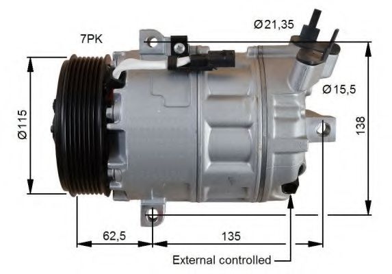 Компрессор, кондиционер NRF 32692G