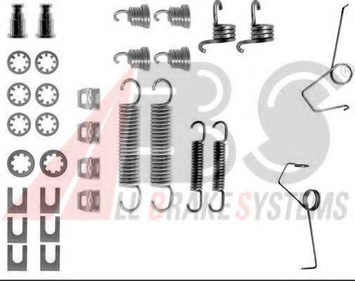 Комплектующие, тормозная колодка A.B.S. 0686Q