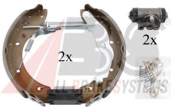Комплект тормозных колодок A.B.S. 111418