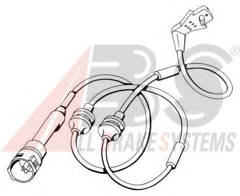 Сигнализатор, износ тормозных колодок A.B.S. 39532