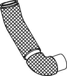 Труба выхлопного газа DINEX 22166