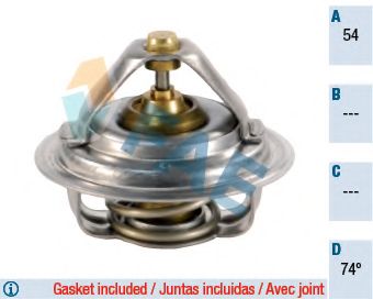 Термостат, охлаждающая жидкость FAE 5201074