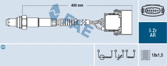 Лямбда-зонд FAE 75016