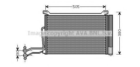 Конденсатор, кондиционер AVA QUALITY COOLING BW5264D