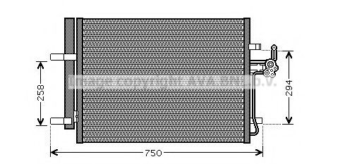 Конденсатор, кондиционер AVA QUALITY COOLING FD5428D