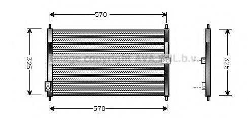 Конденсатор, кондиционер AVA QUALITY COOLING HD5086