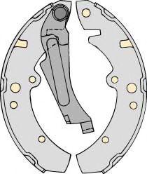 Комплект тормозных колодок MGA M581