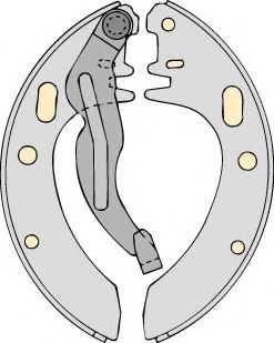 Комплект тормозных колодок MGA M588