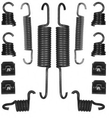 Пружина, тормозная колодка MGA R35