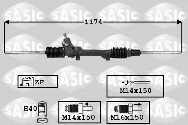 Рулевой механизм SASIC 7006021