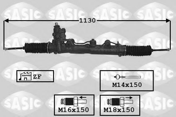 Рулевой механизм SASIC 7006159