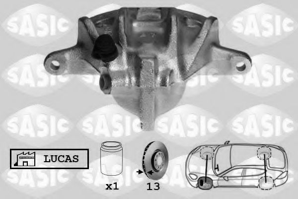 Тормозной суппорт SASIC SCA0086