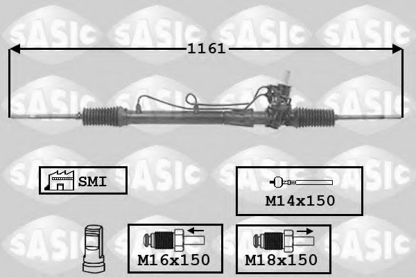 Рулевой механизм SASIC 7174006