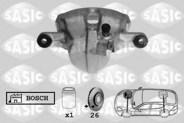 Тормозной суппорт SASIC 6500055