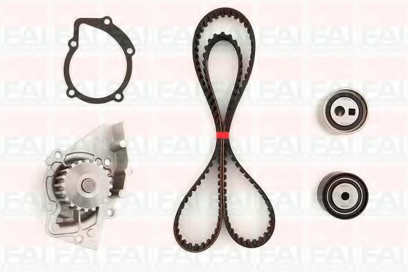 Водяной насос + комплект зубчатого ремня FAI AutoParts TBK219-6242