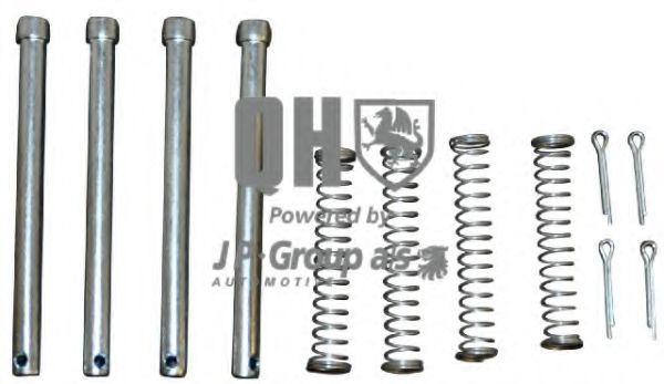 Комплектующие, колодки дискового тормоза JP GROUP 3763650119